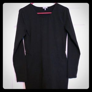 Black Long Sleeve Tight Dress